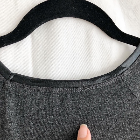 Zara dark grey long sleeve top - Picture 4 of 4